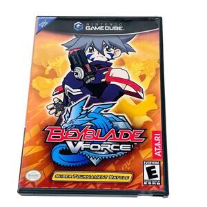 Beyblade: V Force – Super Tournament Battle Nintendo GameCube, 2002 Case Disc